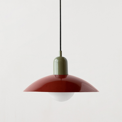 Candeeiro Suspenso Macaron Bauhaus | Lâmpada de Teto Moderna e Colorida