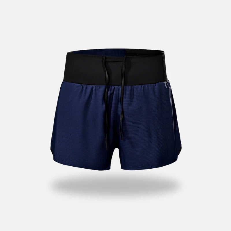 Calções de Corrida Masculinos Calções de Maratona Calções de Treino com Bolso