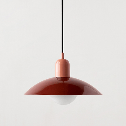 Candeeiro Suspenso Macaron Bauhaus | Lâmpada de Teto Moderna e Colorida