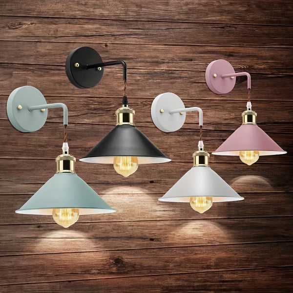 Aplica de Perete din Metal Modern | Corp de Iluminat de Perete cu Finisaj din Ulei Industrial
