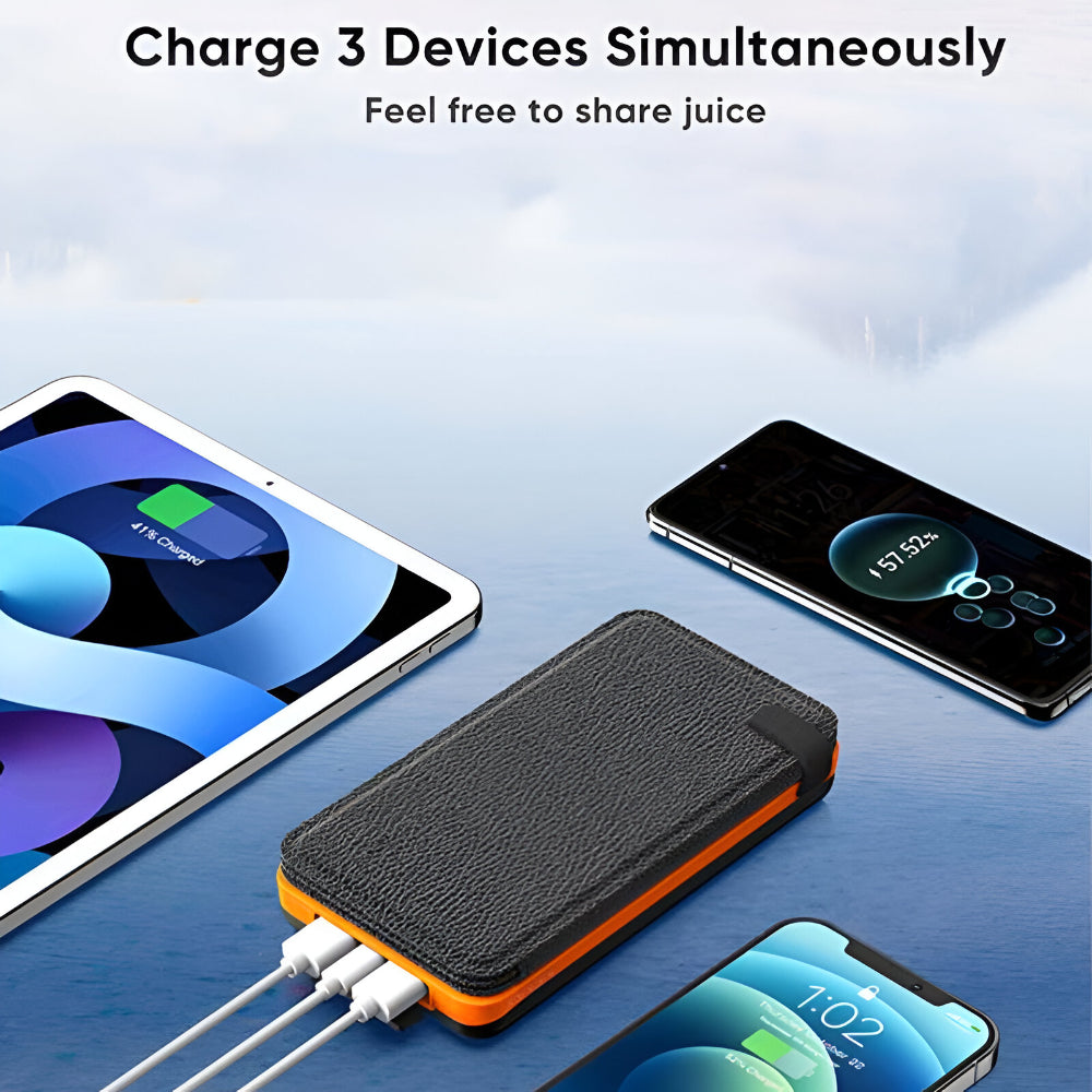 Portable Solar Charger Power Bank Foldable Panel