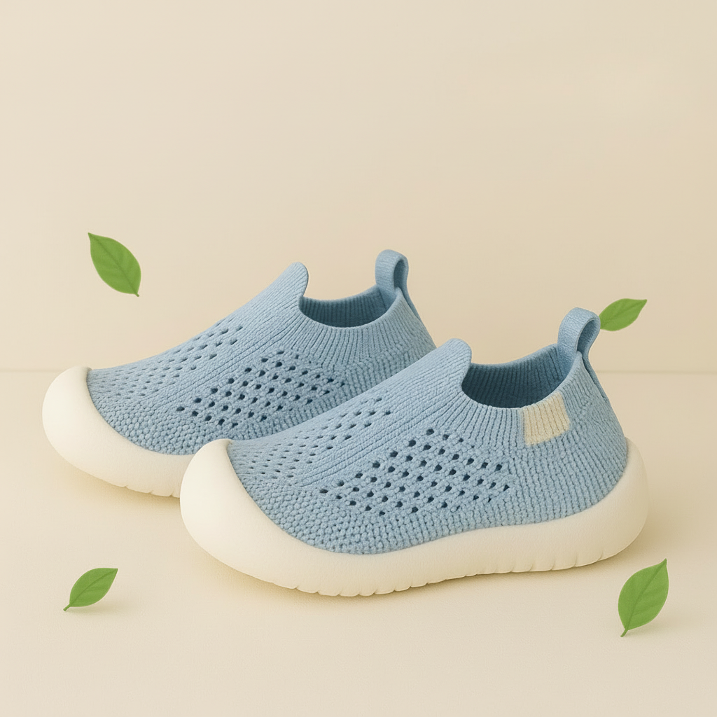 Scarpe Bambini Sneakers Mesh Traspirante Antiscivolo Slip On