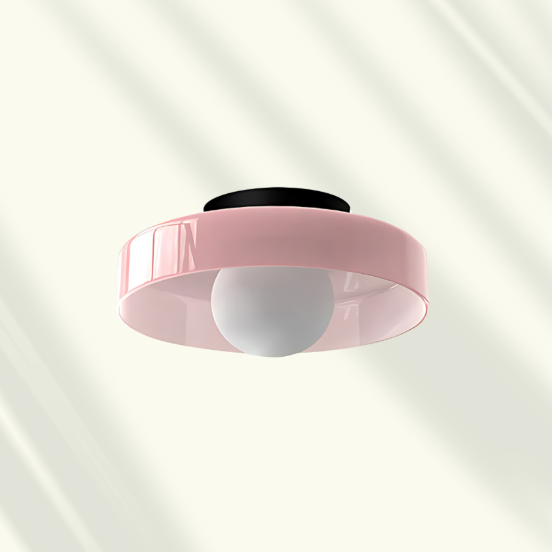 Moderne LED-Deckenleuchte | Stilvolle Aufbaumontage-Lampe
