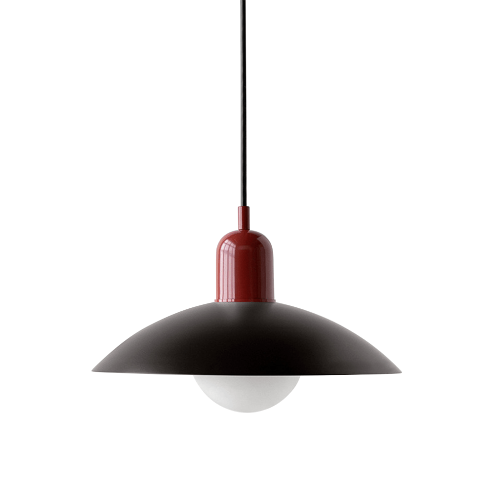Candeeiro Suspenso Macaron Bauhaus | Lâmpada de Teto Moderna e Colorida