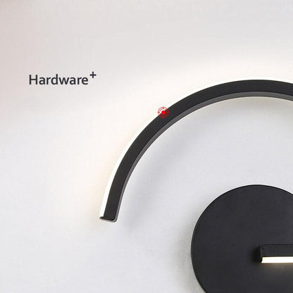 Lumină de perete LED Curves Line | Design arc modern minimalist