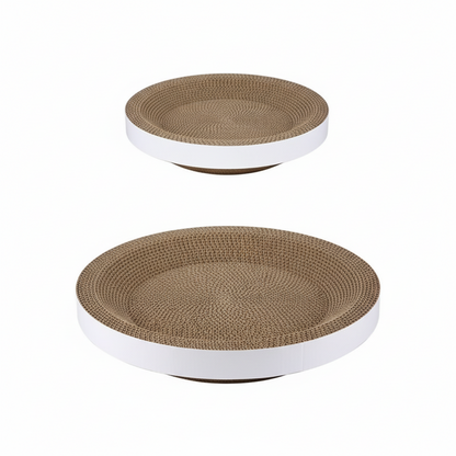 Cat Scratcher Round Cardboard Scratching Bed Lounge