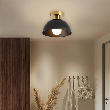 Moderne Deckenleuchte mit kurzem Abstand | Mattes Metallfinish