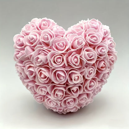 Rose Heart Mothers Day Gift Artificial Flower Table Decoration