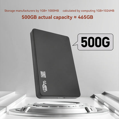 Disco Rígido Externo Portátil SSD USB Armazenamento PC Portátil