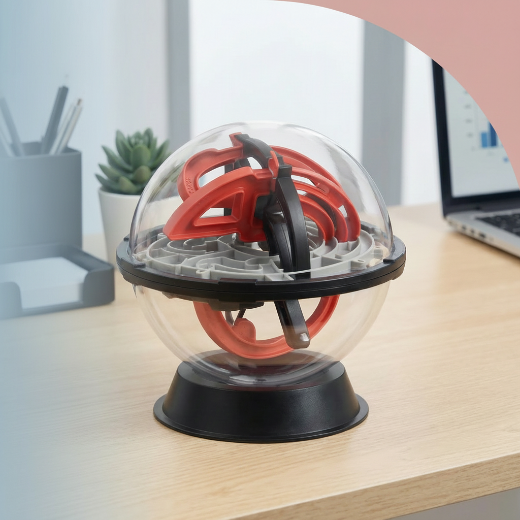 Puzzle Ball 3D Labyrinth Spielzeug Kinder Erwachsene