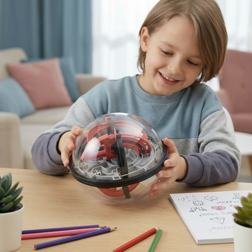 Puzzle Ball 3D Labyrinth Spielzeug Kinder Erwachsene