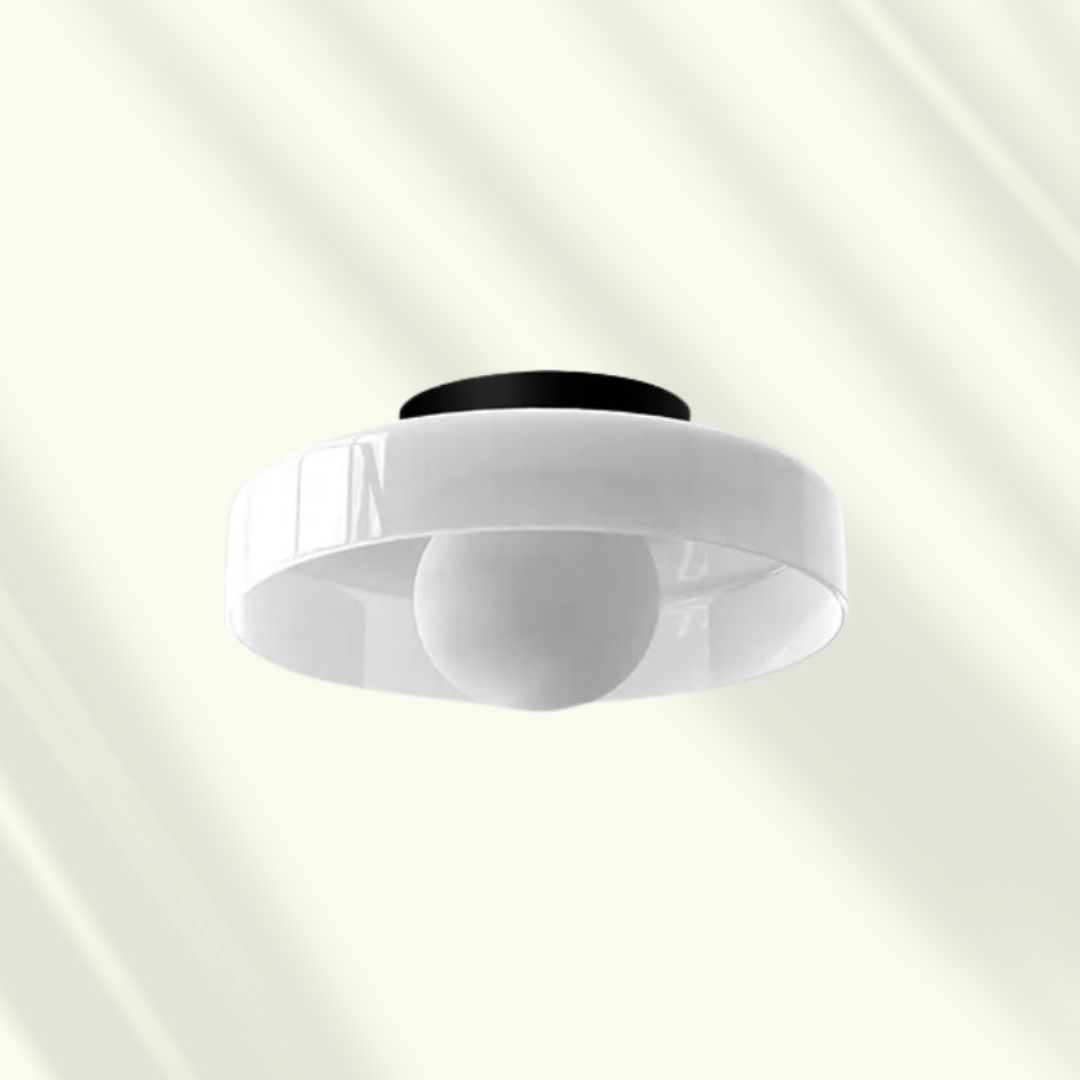 Moderne LED-Deckenleuchte | Stilvolle Aufbaumontage-Lampe