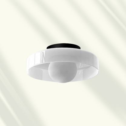 Moderne LED-Deckenleuchte | Stilvolle Aufbaumontage-Lampe