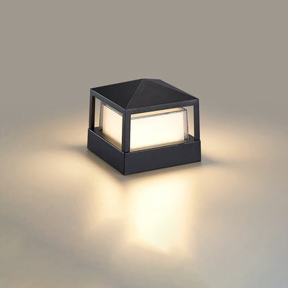 Luz de césped exterior LED industrial impermeable de aluminio cilíndrico