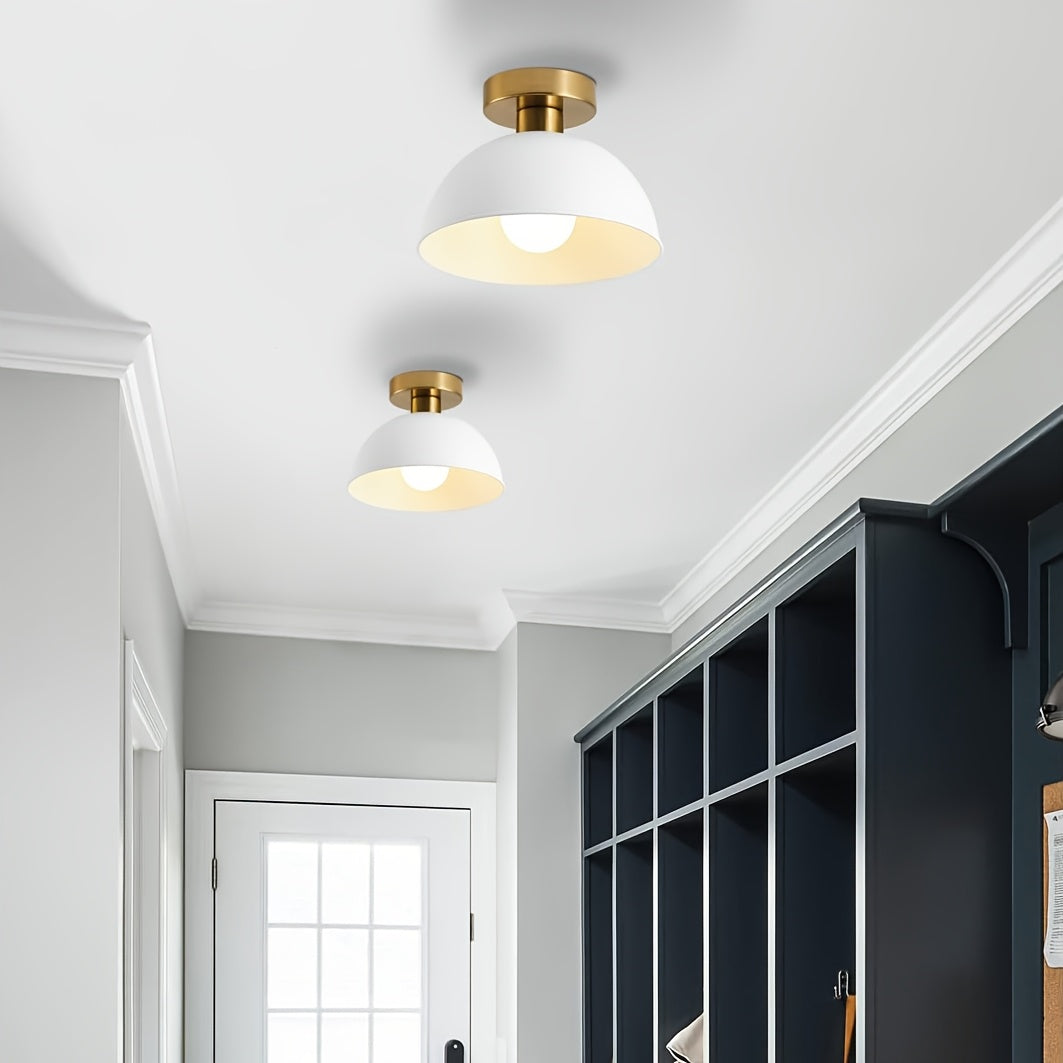 Moderne Deckenleuchte mit kurzem Abstand | Mattes Metallfinish