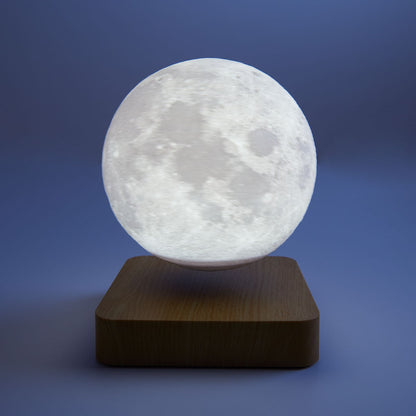 3D Printed Moon Lamp Decorative Levitating Light Nursery - Image 4