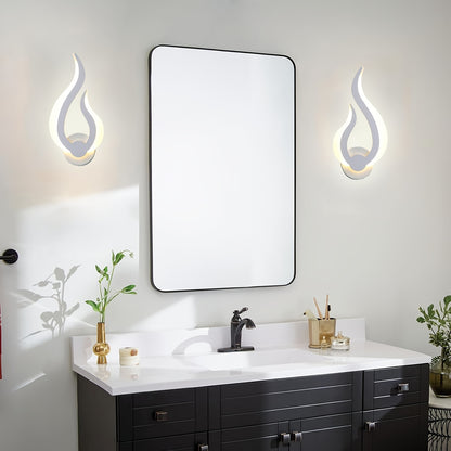 Lámpara de Pared LED Modern Flame | Aplique de 10W Luz Cálida Blanca