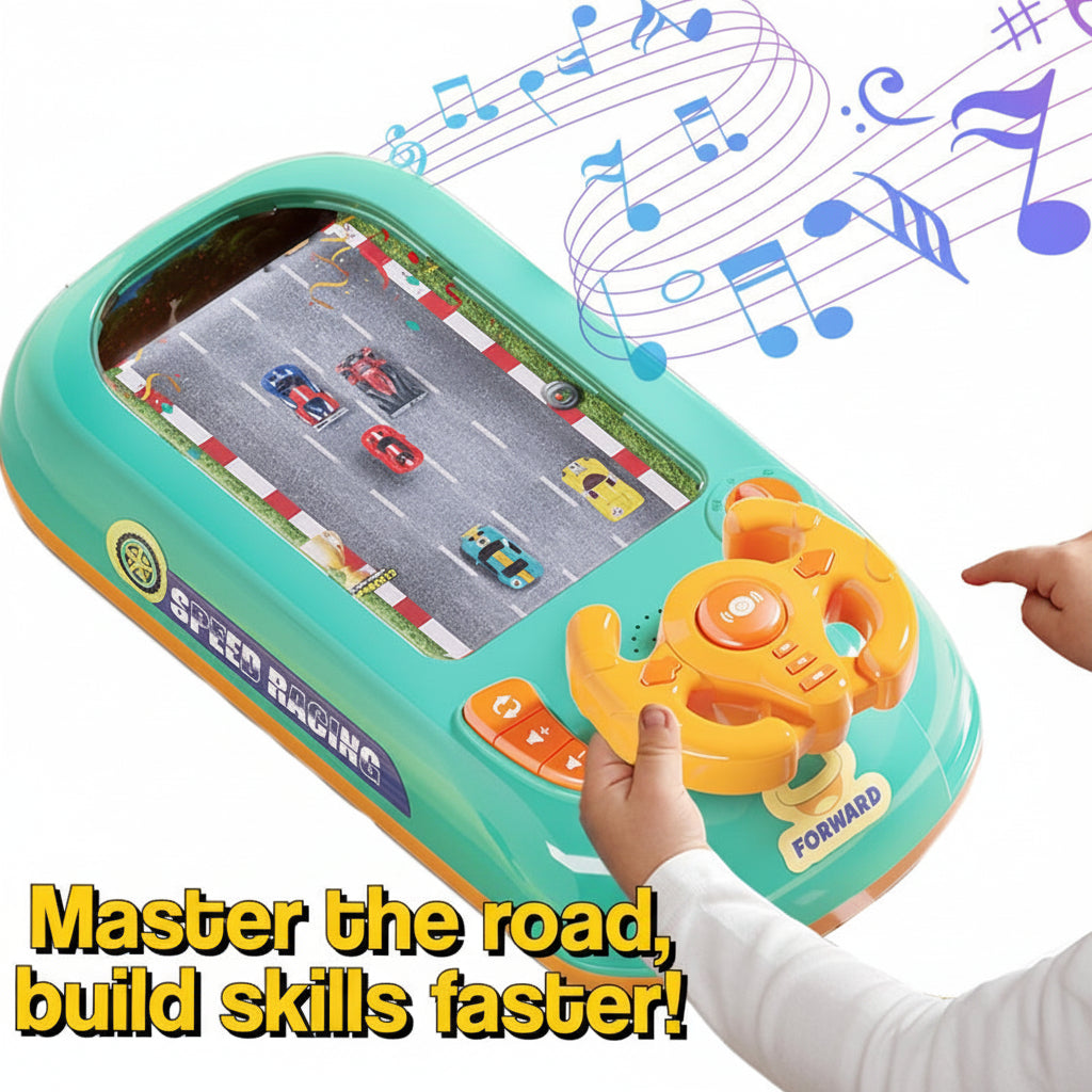 Consola Juegos Infantil Volante Interactivo