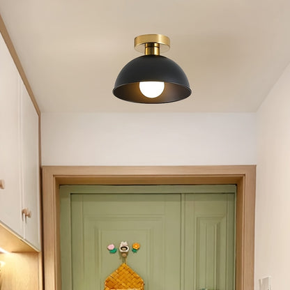 Moderne Deckenleuchte mit kurzem Abstand | Mattes Metallfinish