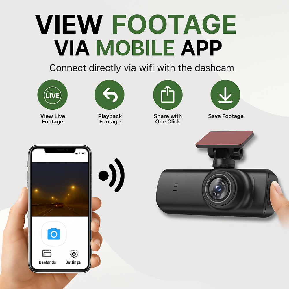 Cameră de bord 4K Ultra HD WiFi Viziune nocturnă GPS Recorder auto