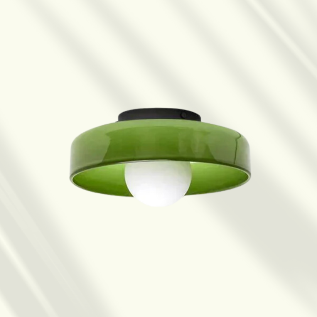 Moderne LED-Deckenleuchte | Stilvolle Aufbaumontage-Lampe