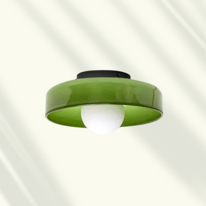 Moderne LED-Deckenleuchte | Stilvolle Aufbaumontage-Lampe