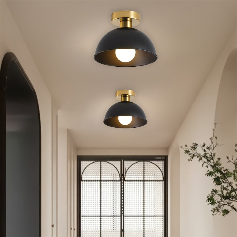 Moderne Deckenleuchte mit kurzem Abstand | Mattes Metallfinish