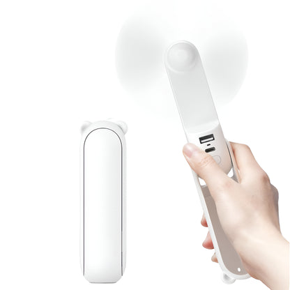 Tragbarer Handventilator USB Wiederaufladbarer Taschen-Kühlventilator