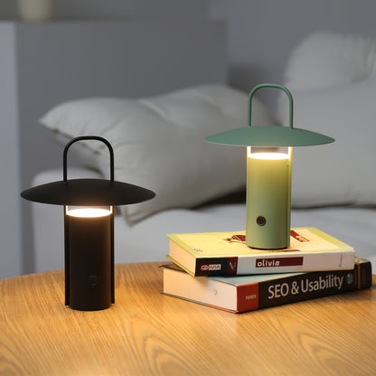 Lampada Touch LED Wireless | Lampada da Tavolo in Metallo Ricaricabile via USB