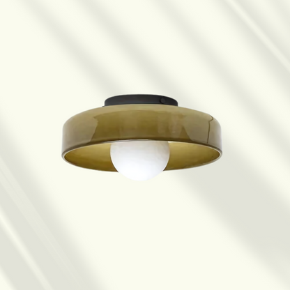 Moderne LED-Deckenleuchte | Stilvolle Aufbaumontage-Lampe
