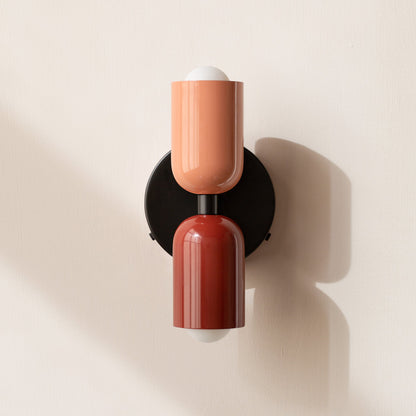Lampada da parete colorata per comodino | Lampada da parete nordica Macaron