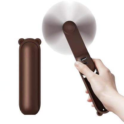 Tragbarer Handventilator USB Wiederaufladbarer Taschen-Kühlventilator
