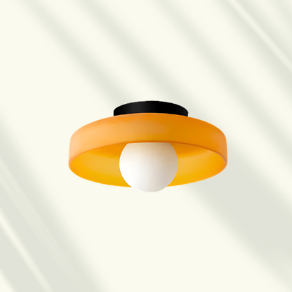 Moderne LED-Deckenleuchte | Stilvolle Aufbaumontage-Lampe