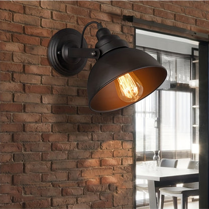 Lampada da parete vintage industriale | Applique in metallo retrò