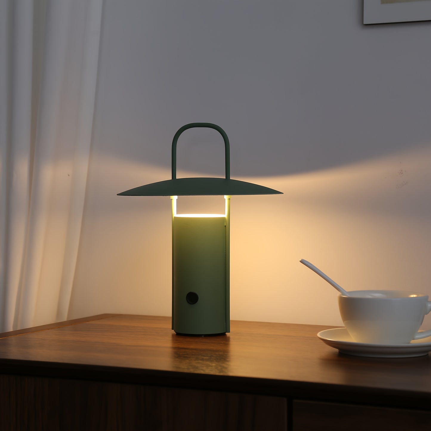 Lampada Touch LED Wireless | Lampada da Tavolo in Metallo Ricaricabile via USB