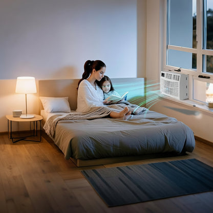 Aparat de aer condiționat de fereastră cu telecomandă inteligentă WiFi
