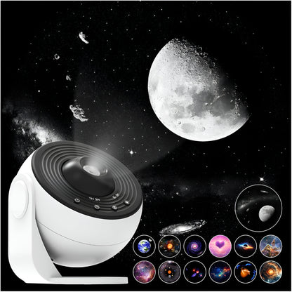Proiector de stele pentru noapte Planetariu LED Decor pentru cameră