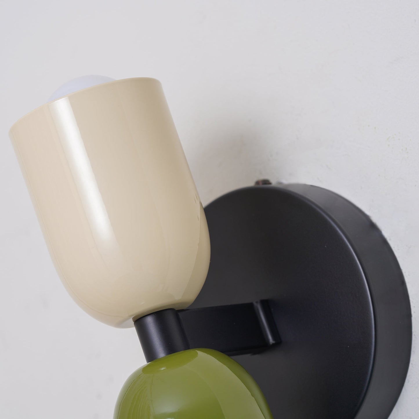 Lampada da parete colorata per comodino | Lampada da parete nordica Macaron