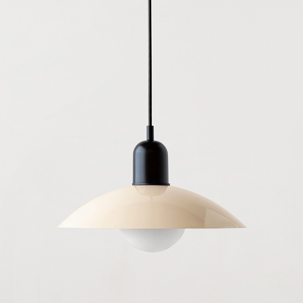 Candeeiro Suspenso Macaron Bauhaus | Lâmpada de Teto Moderna e Colorida