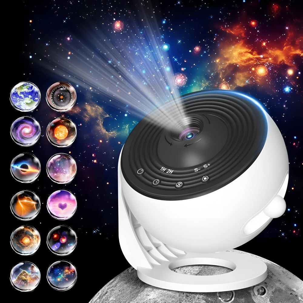 Proiector de stele pentru noapte Planetariu LED Decor pentru cameră
