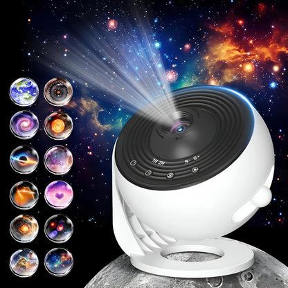 Proiector de stele pentru noapte Planetariu LED Decor pentru cameră