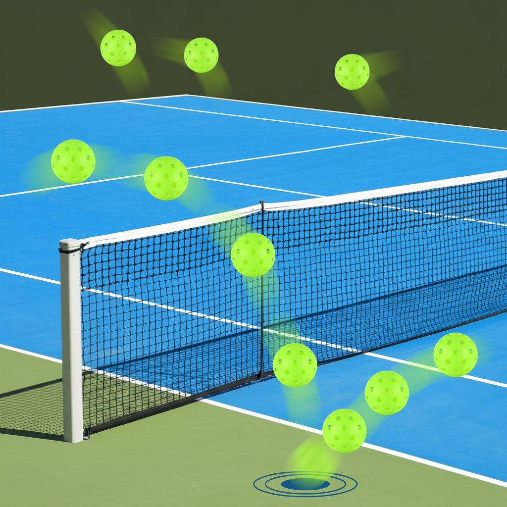Pickleball-Bälle 40-Loch Outdoor Leichte Trainingsbälle