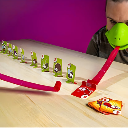 Juego de mesa Fiesta Infantil Conjunto de Habilidades Máscara de Camaleón Desafío de Lengua