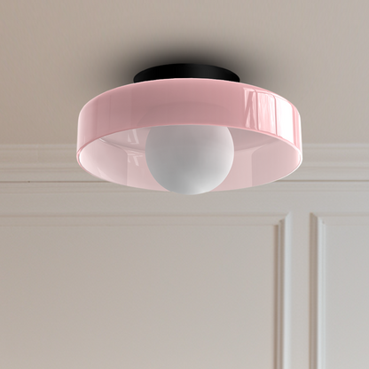 Moderne LED-Deckenleuchte | Stilvolle Aufbaumontage-Lampe