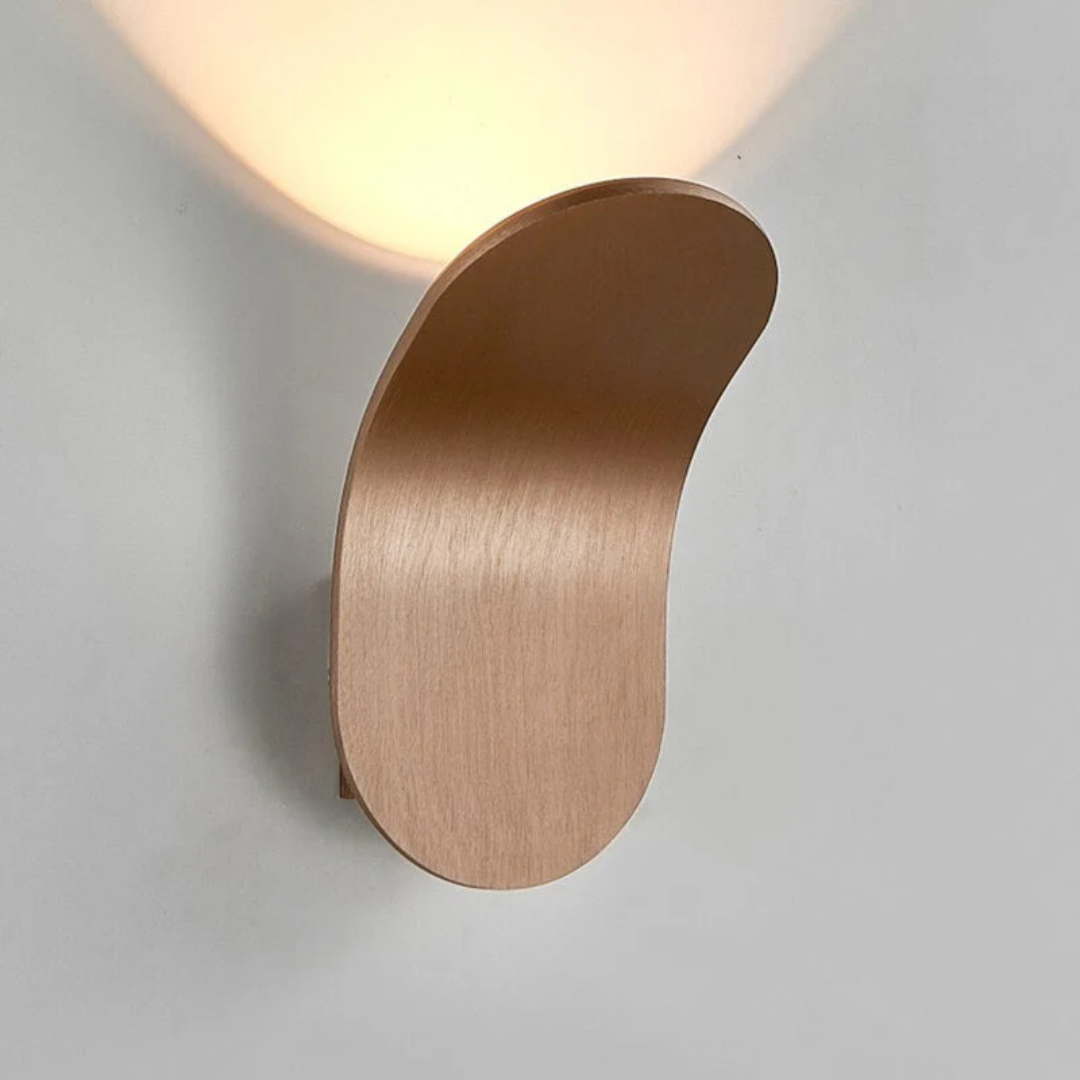 Moderne nordische Wandleuchte | Schlichte LED-Wandlampe