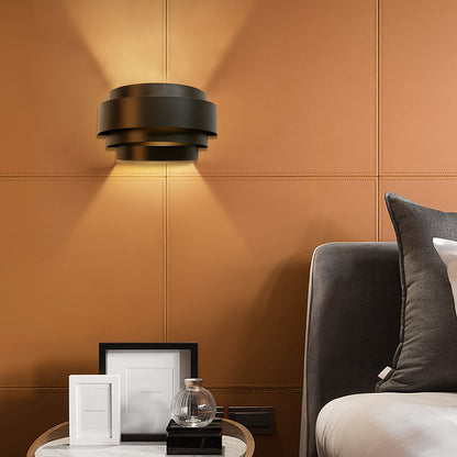 Aplique de Pared Moderno | Lámpara de Pared de Metal con Luz Hacia Arriba y Abajo