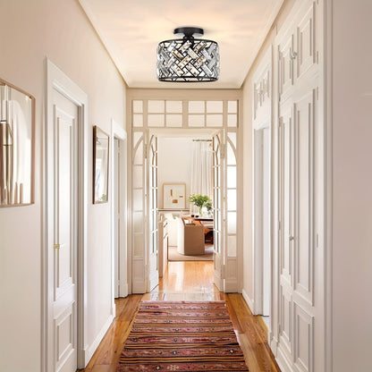 Moderne Kristall-Deckenleuchte mit Halterung | Elegante dekorative Leuchte