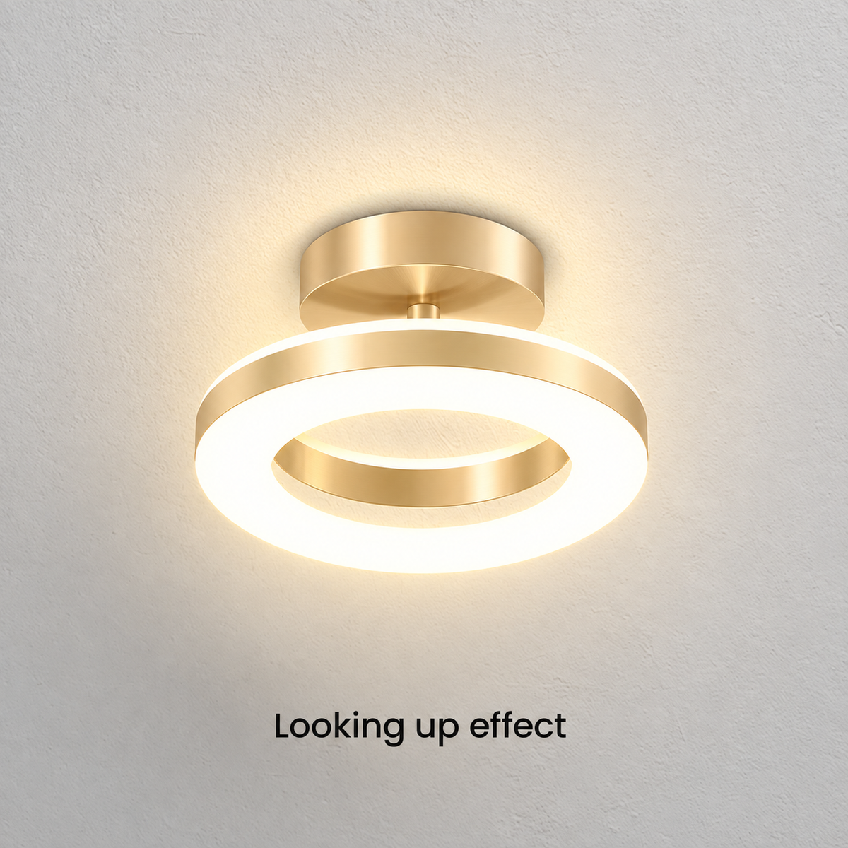 Luz de Teto Redonda LED em Acrílico | Luminária Moderna para Corredor e Entrada