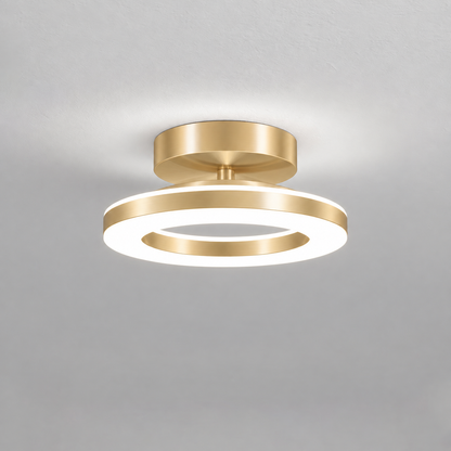 Luz de Teto Redonda LED em Acrílico | Luminária Moderna para Corredor e Entrada