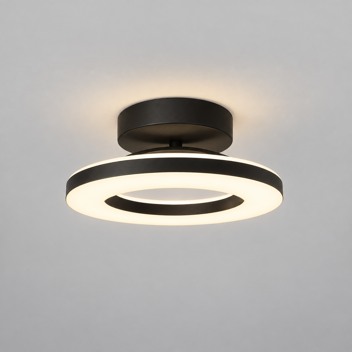 Luz de Teto Redonda LED em Acrílico | Luminária Moderna para Corredor e Entrada